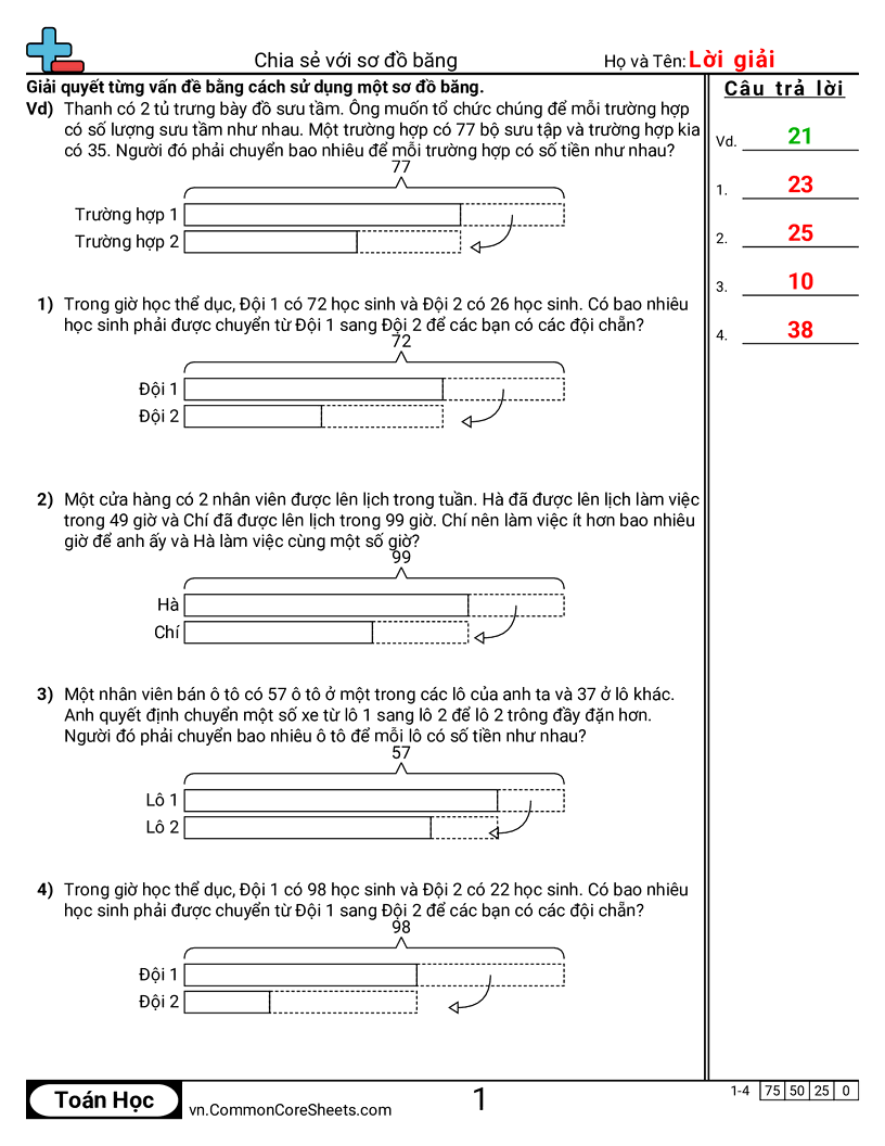 Chia sẻ với sơ đồ băng worksheet preview