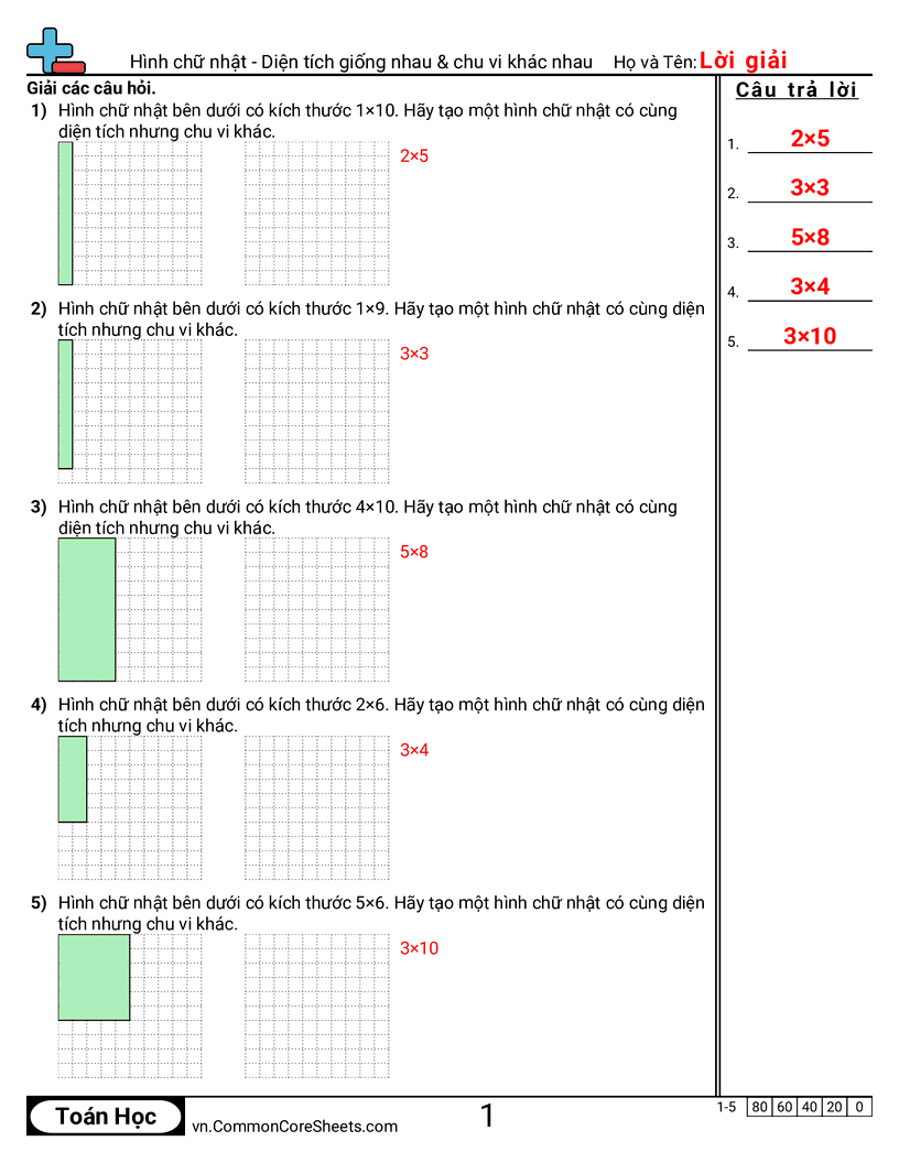 Trang về diện tích & chu vi - hinh-chu-nhat-cung-dien-tich-chu-vi-khac-nhau worksheet