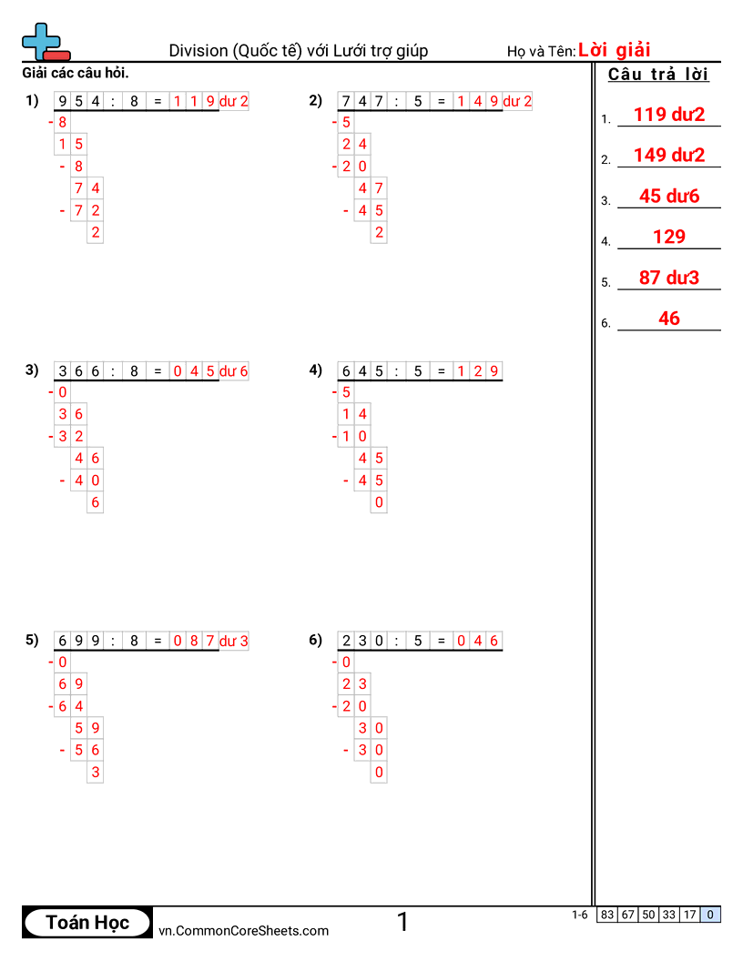 Trang về phép chia - chia-quoc-te-voi-luoi-tro-giup worksheet