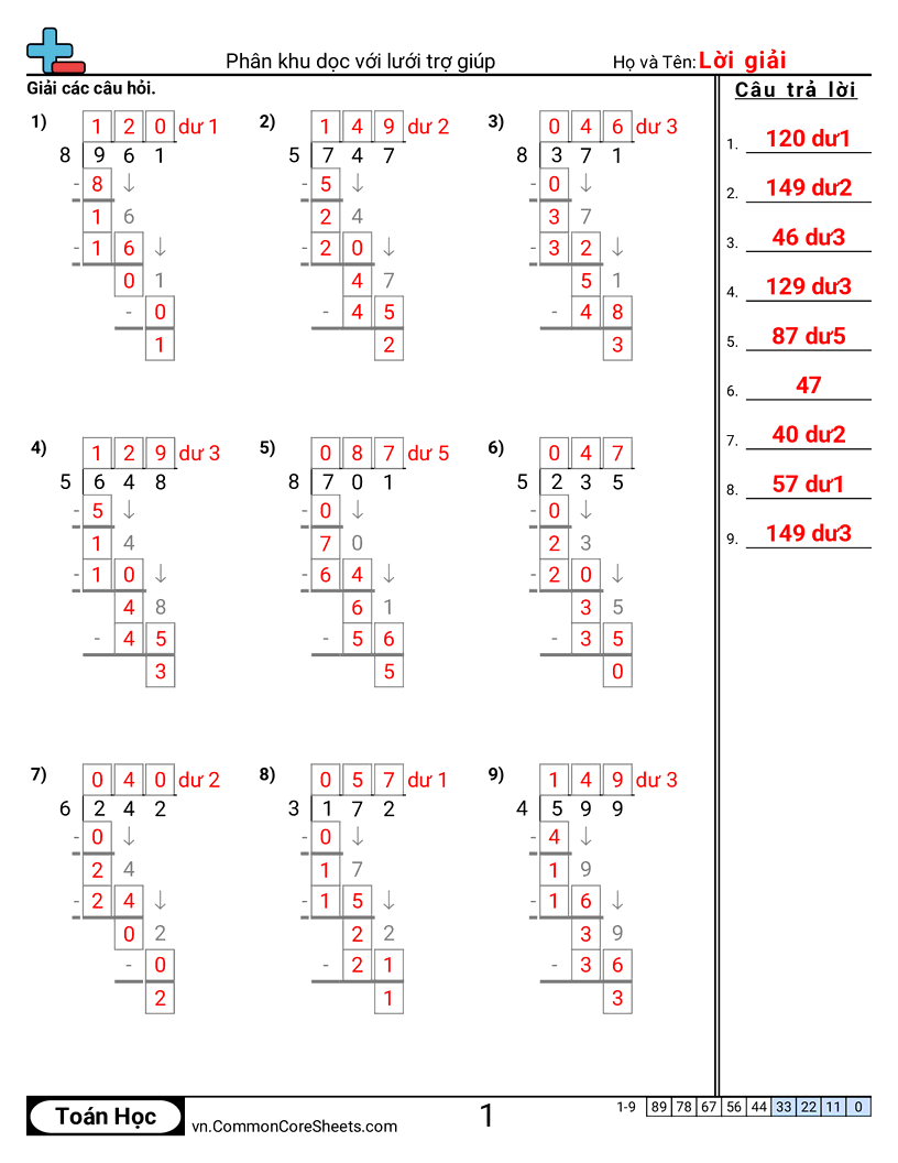 Trang về phép chia - chia-doc-voi-luoi-tro-giup worksheet