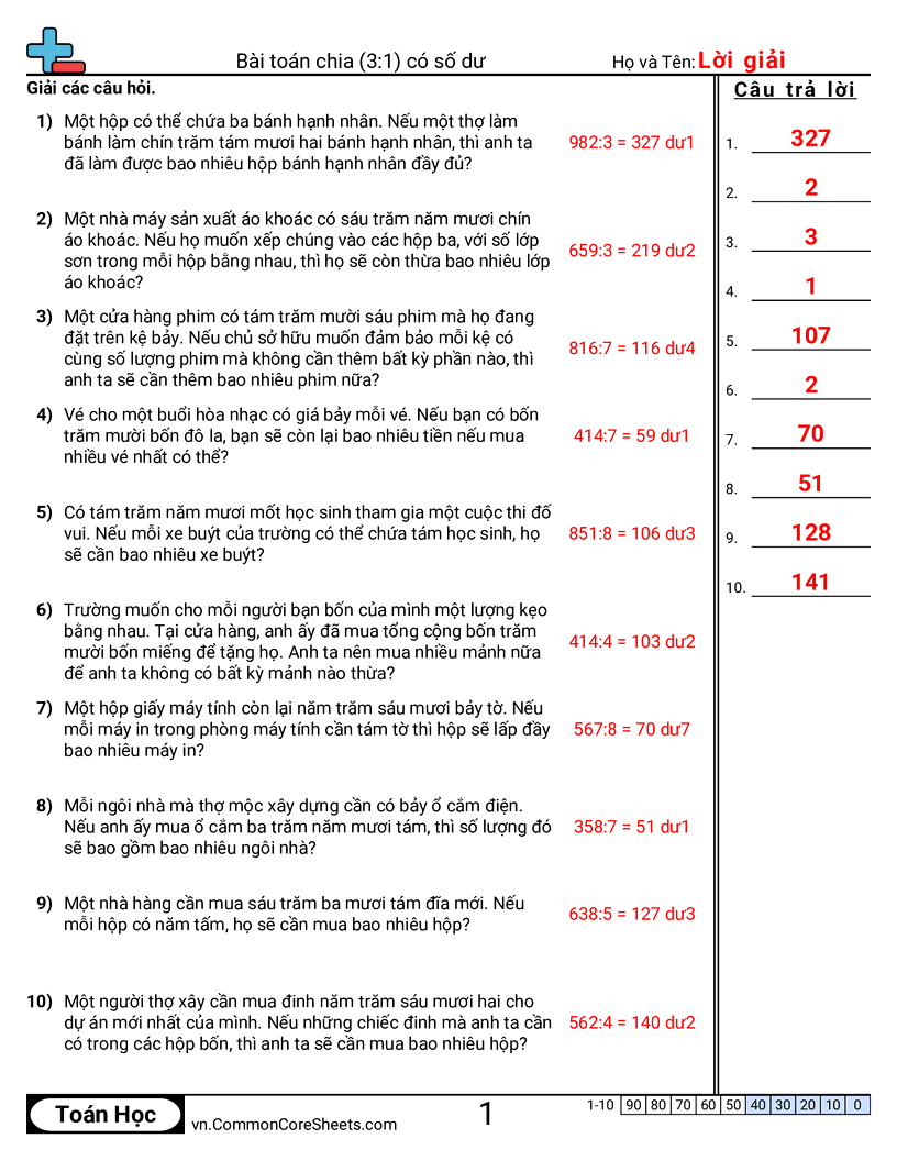 Trang về phép chia - 3-d-1-co-du worksheet
