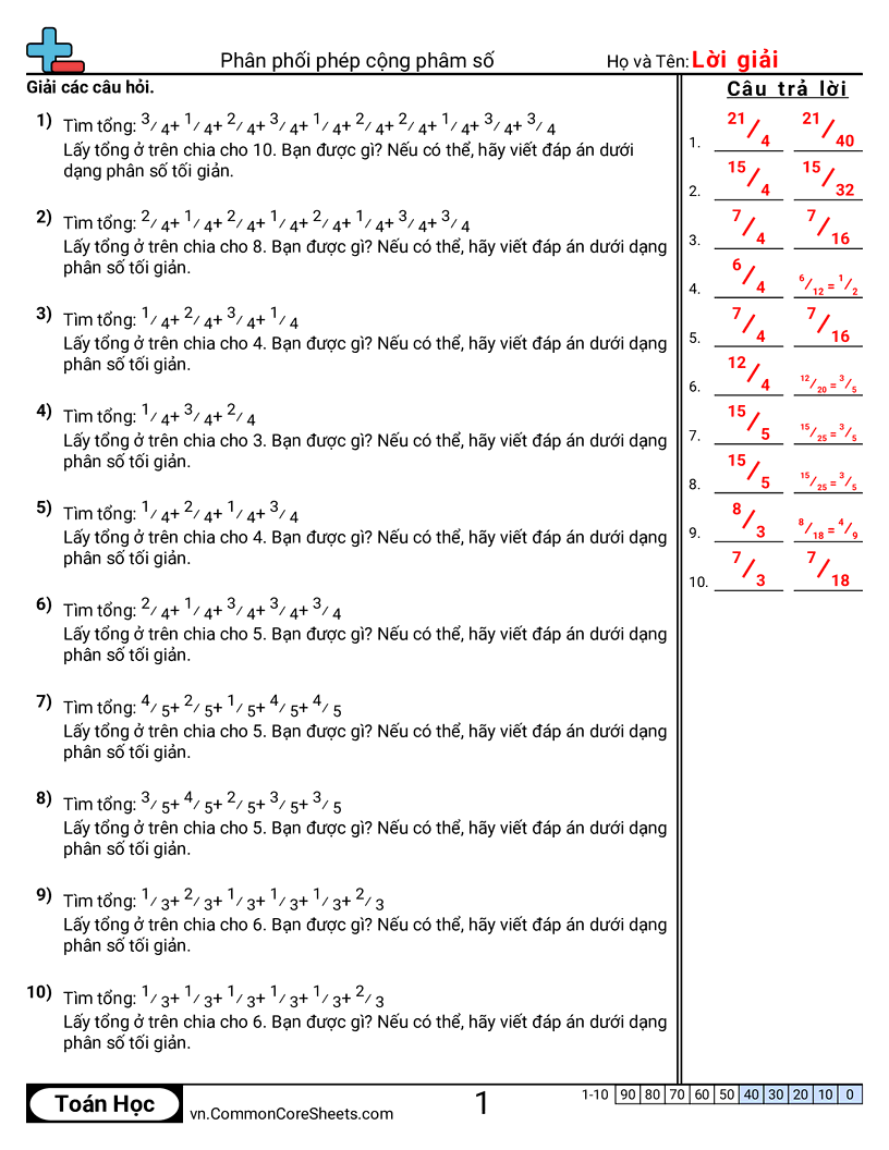 Trang về phân số - phan-phoi-tong-phan-so worksheet