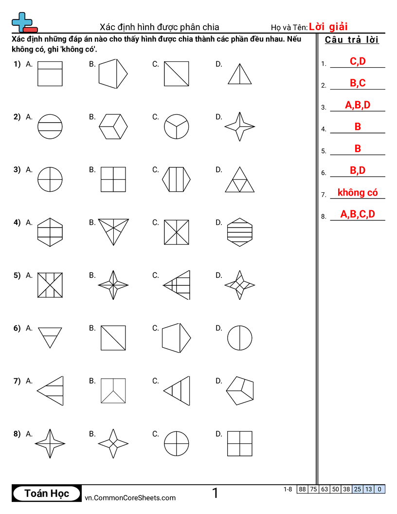 Trang về phân số - xac-dinh-cac-hinh-duoc-chia-phan worksheet