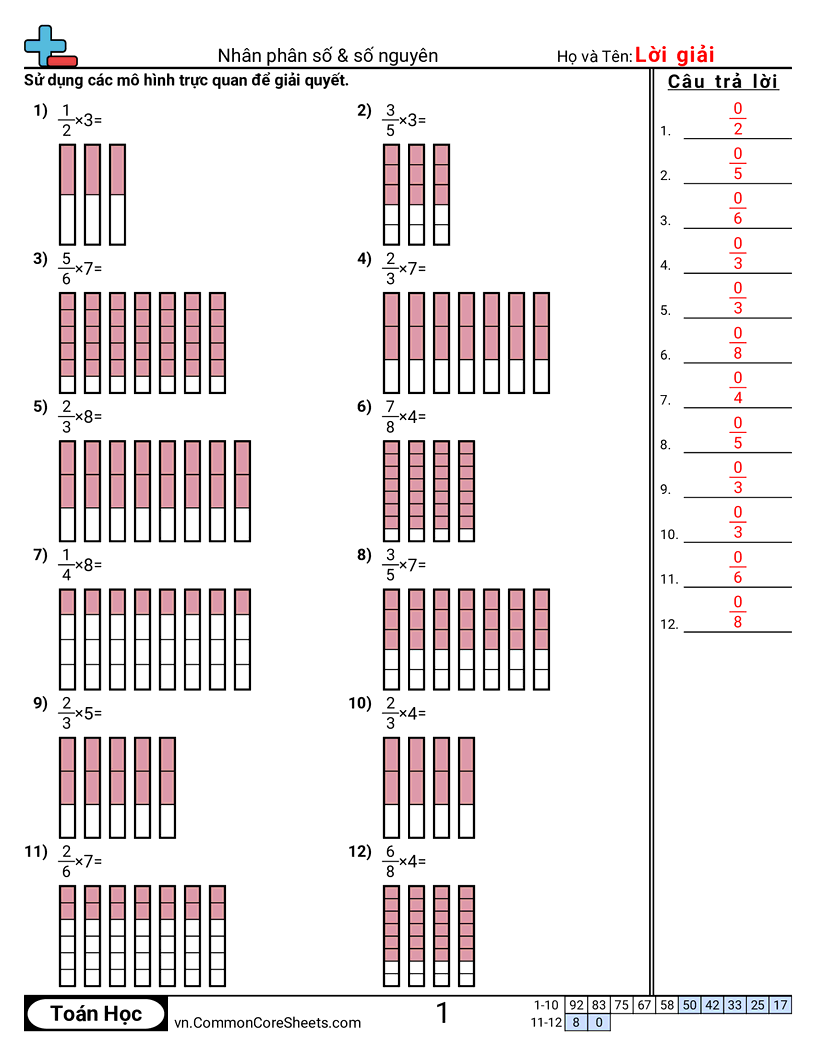 Trang về phân số - nhan-phan-so-so-nguyen worksheet