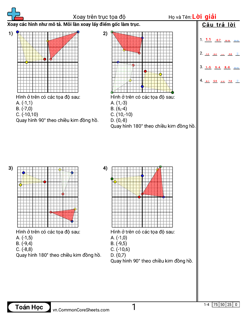 Trang về hệ trục - quay-tren-mat-phang-toa-do worksheet
