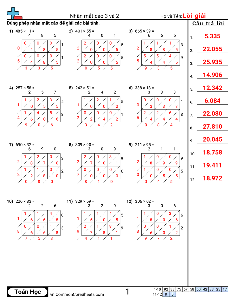 Trang về phép nhân - 3-chu-so-x-2-chu-so worksheet