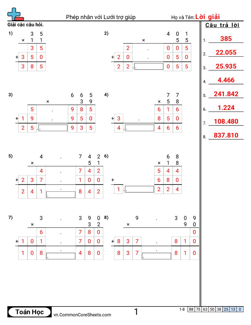 Trang về phép nhân - phep-nhan-voi-luoi-tro-giup worksheet