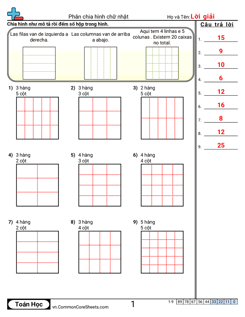 Trang về phép nhân - chia-hinh-chu-nhat-thanh-phan worksheet