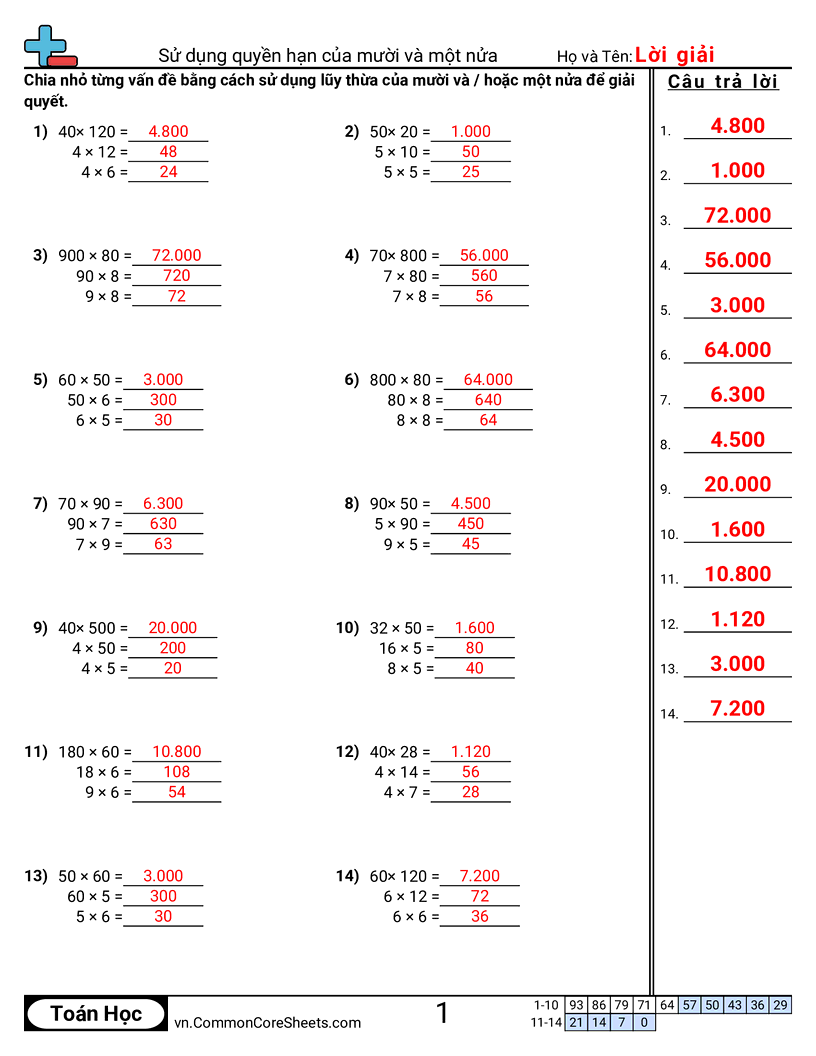 Trang về phép nhân - dung-luy-thua-cua-10-va-mot-nua worksheet