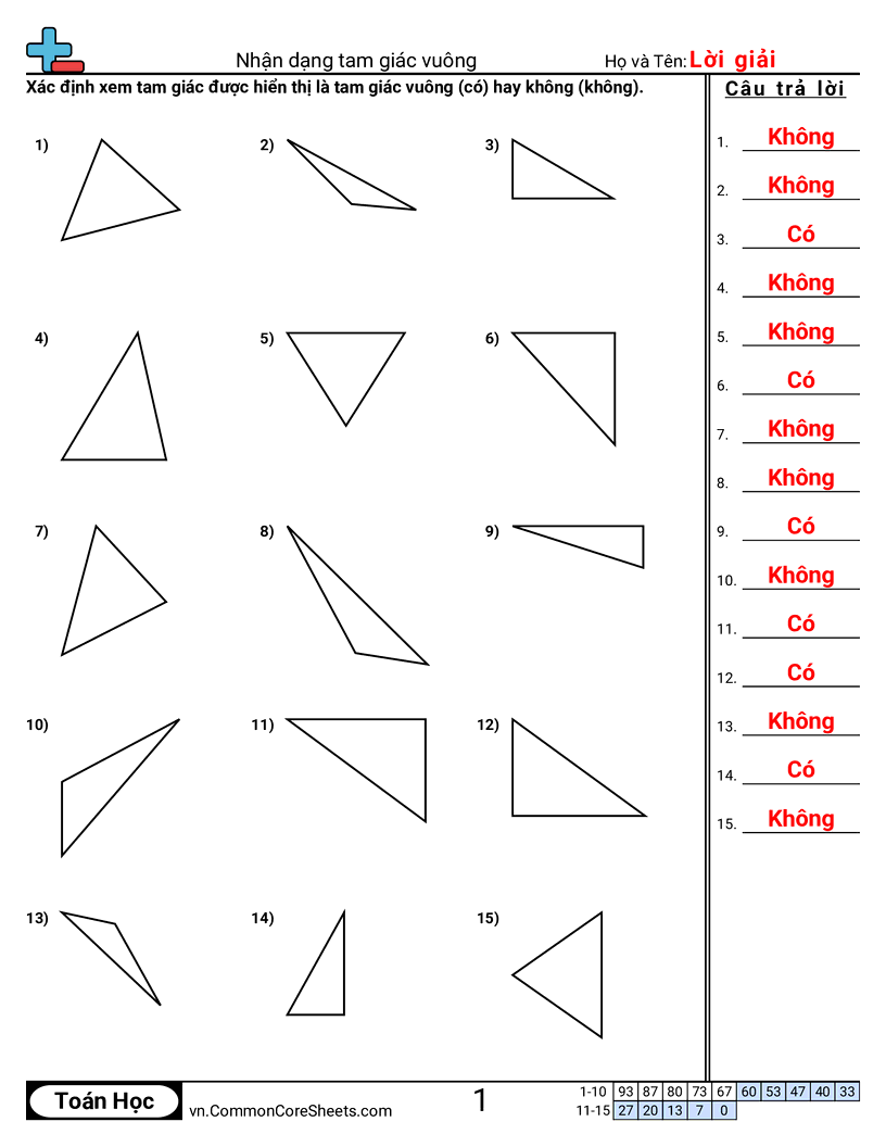 Trang về các hình - xac-dinh-tam-giac-vuong worksheet