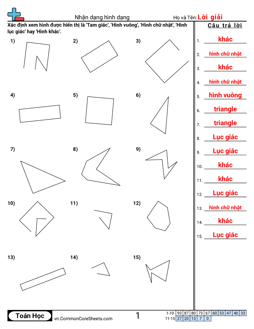 Trang về các hình - xac-dinh-hinh worksheet