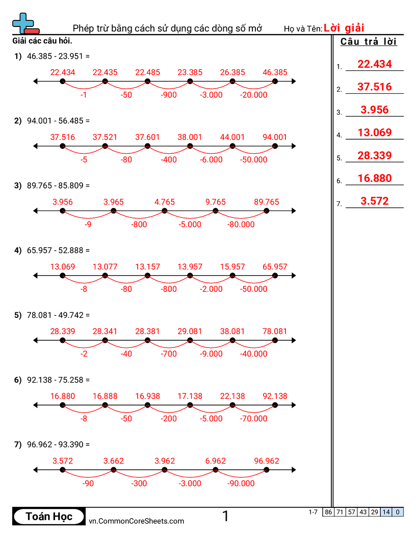 Trang về phép trừ - phep-tru-dung-truc-so-mo worksheet