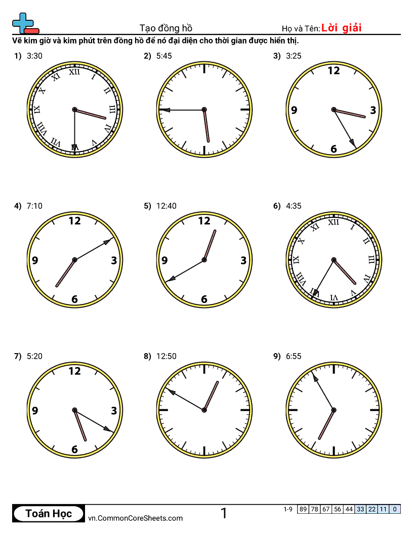 Trang về thời gian - tao-dong-ho-moi-5-phut worksheet