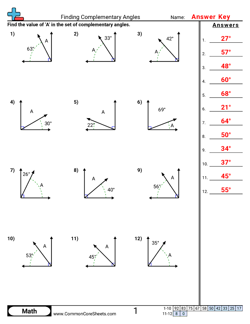 Related worksheet